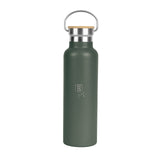 Berlinger Haus matt zöld rozsdamentes acél termosz bambusz kupakkal 600 ml