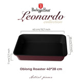Berlinger Haus Tepsi 40*28 cm Leonardo Collection tapadásmentes