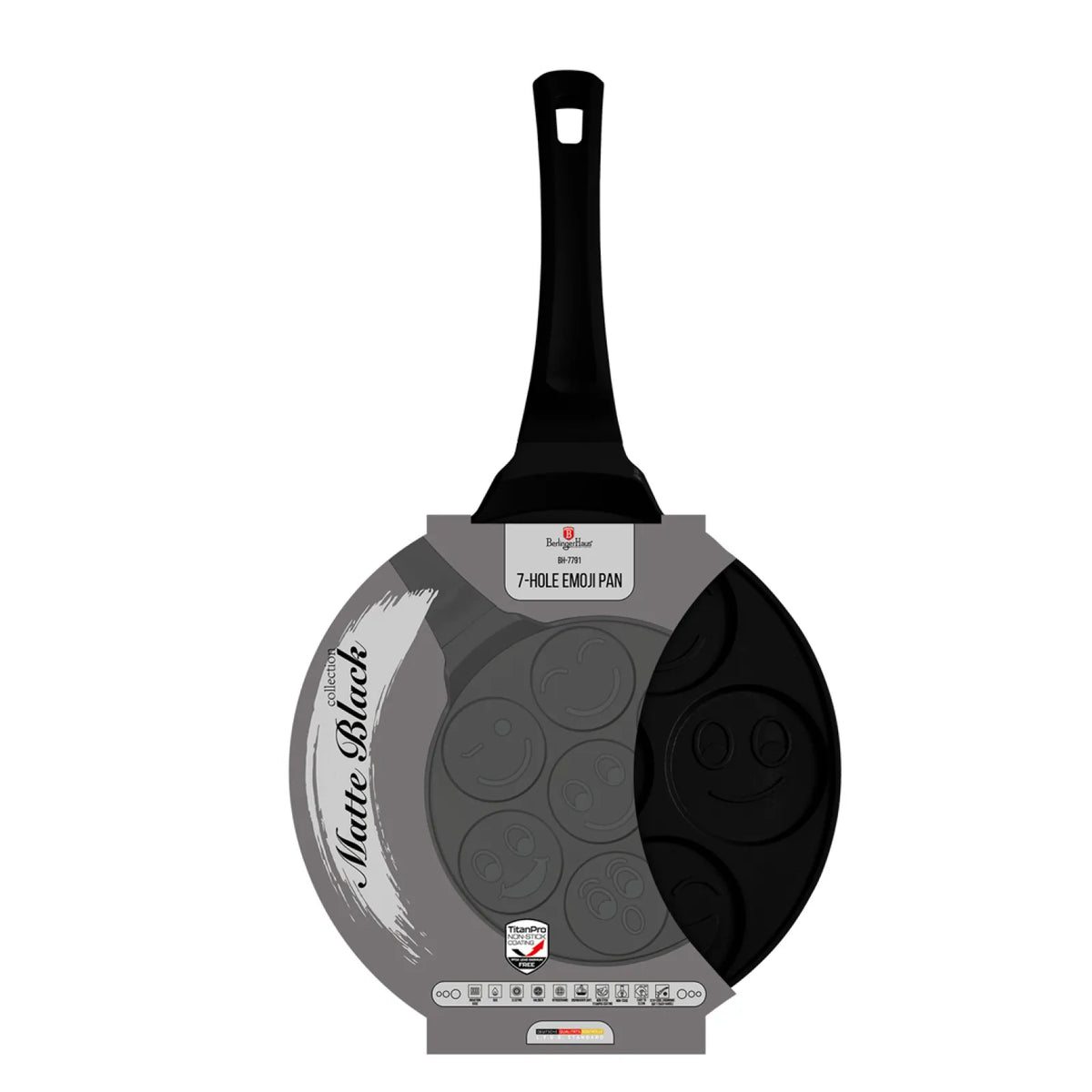 Berlinger Haus 7 lyukú emoji palacsintasütő (26 cm) – 2. kép