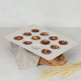 12 részes tapadásmentes muffin sütőforma Sahara Collection