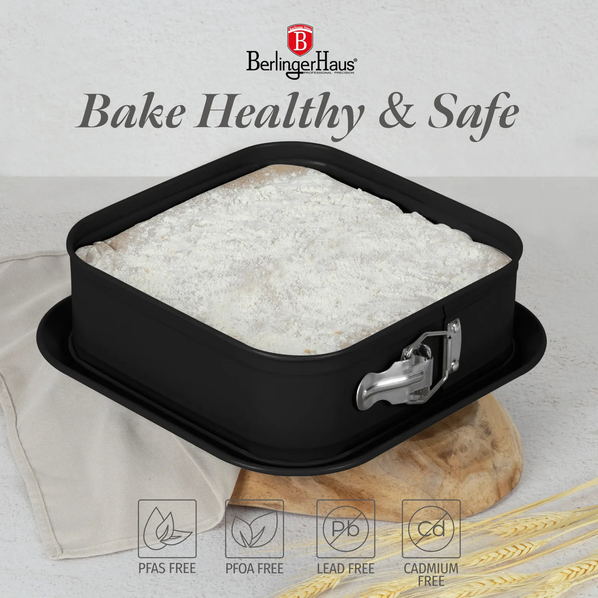 Berlinger Haus Szögletes tortaforma (28 cm) – 3. kép