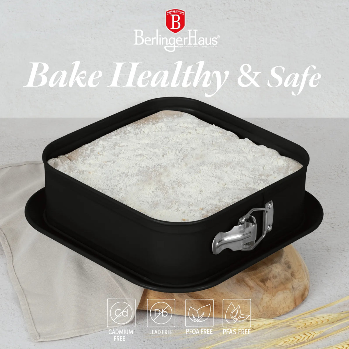 Berlinger Haus Szögletes tortaforma (28 cm) – 4. kép