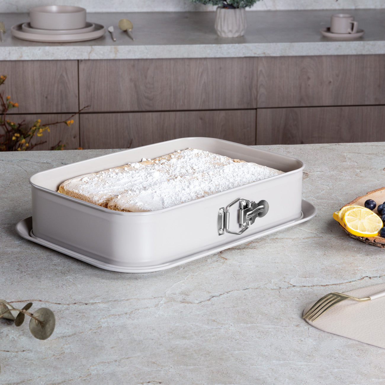 Szögletes tapadásmentes tortaforma 39 cm Sahara Collection
