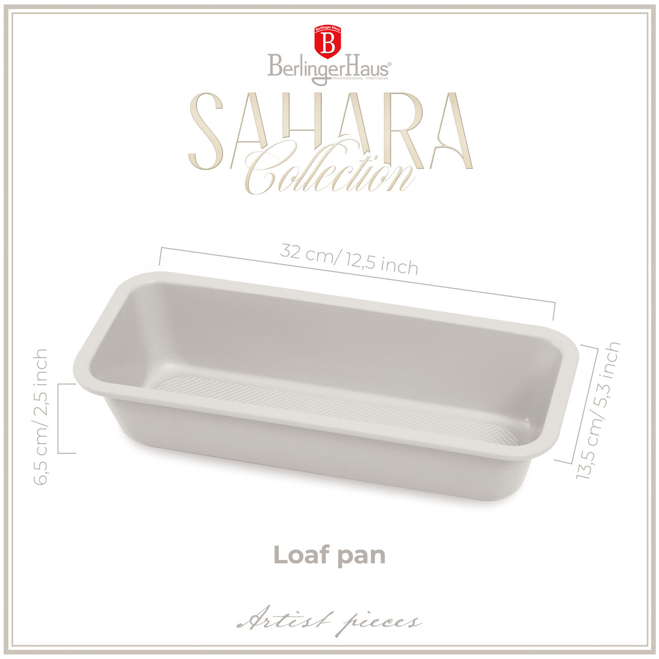 Berlinger haus tapadásmentes Kenyérsütő forma 32 cm Sahara Collection