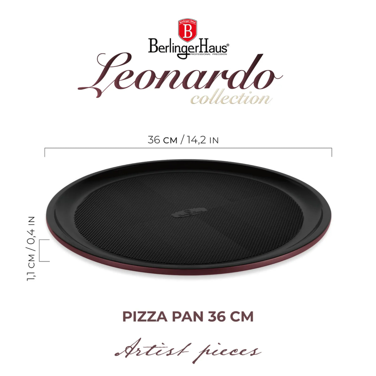 Berlinger Haus Pizzasütő forma (36 cm) – 10. kép
