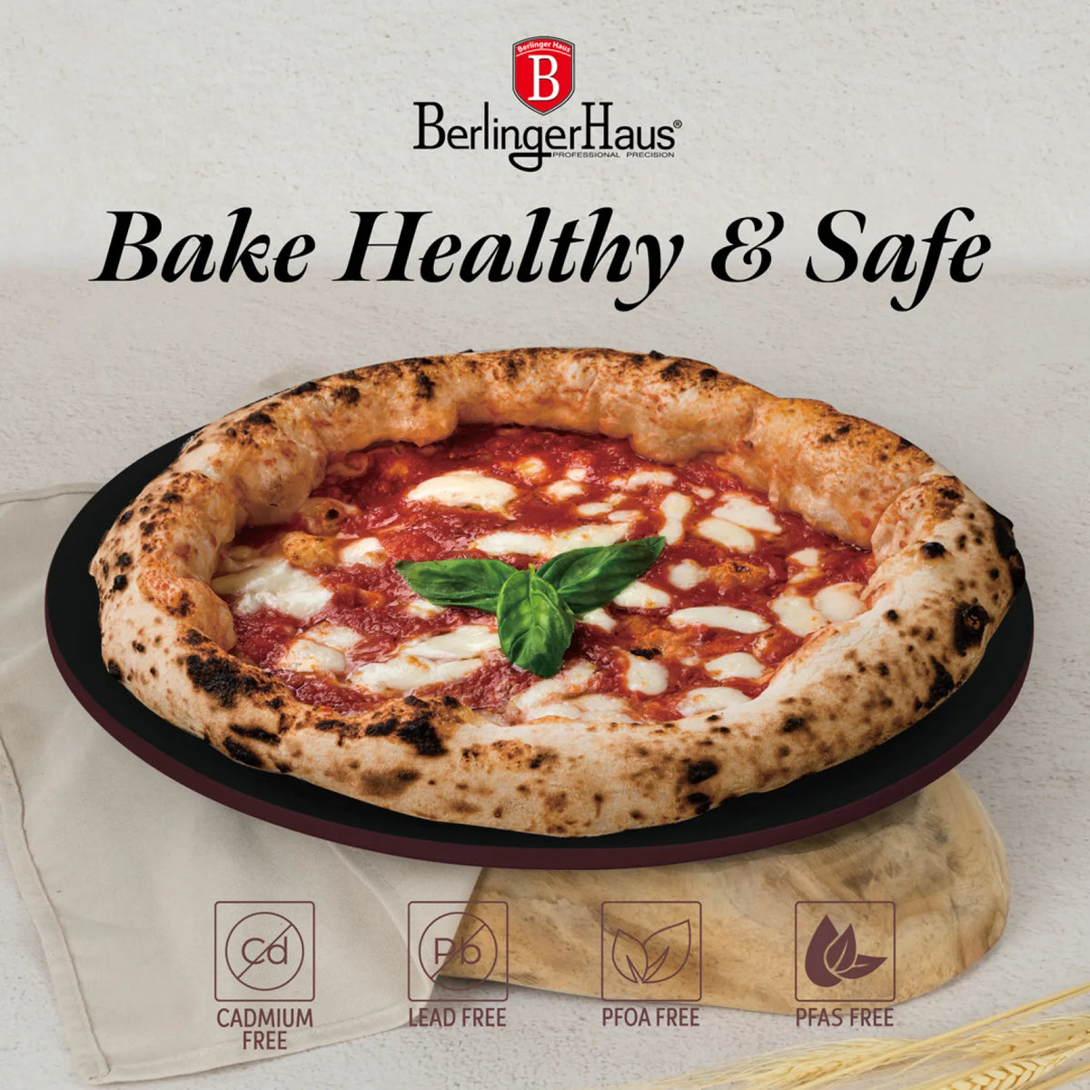 Berlinger Haus Pizzasütő forma (36 cm) – 3. kép