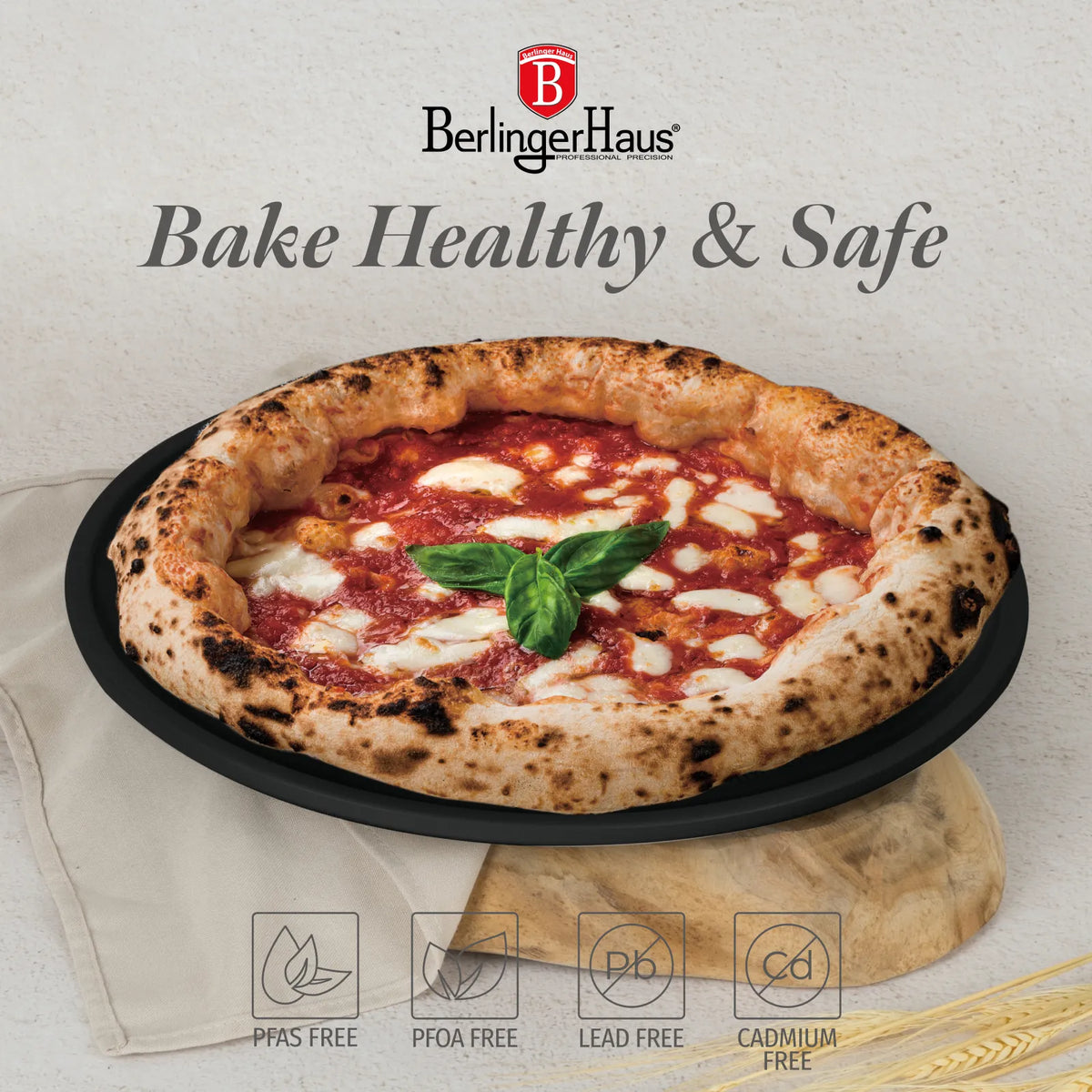 Berlinger Haus Pizzasütő forma (36 cm) – 3. kép