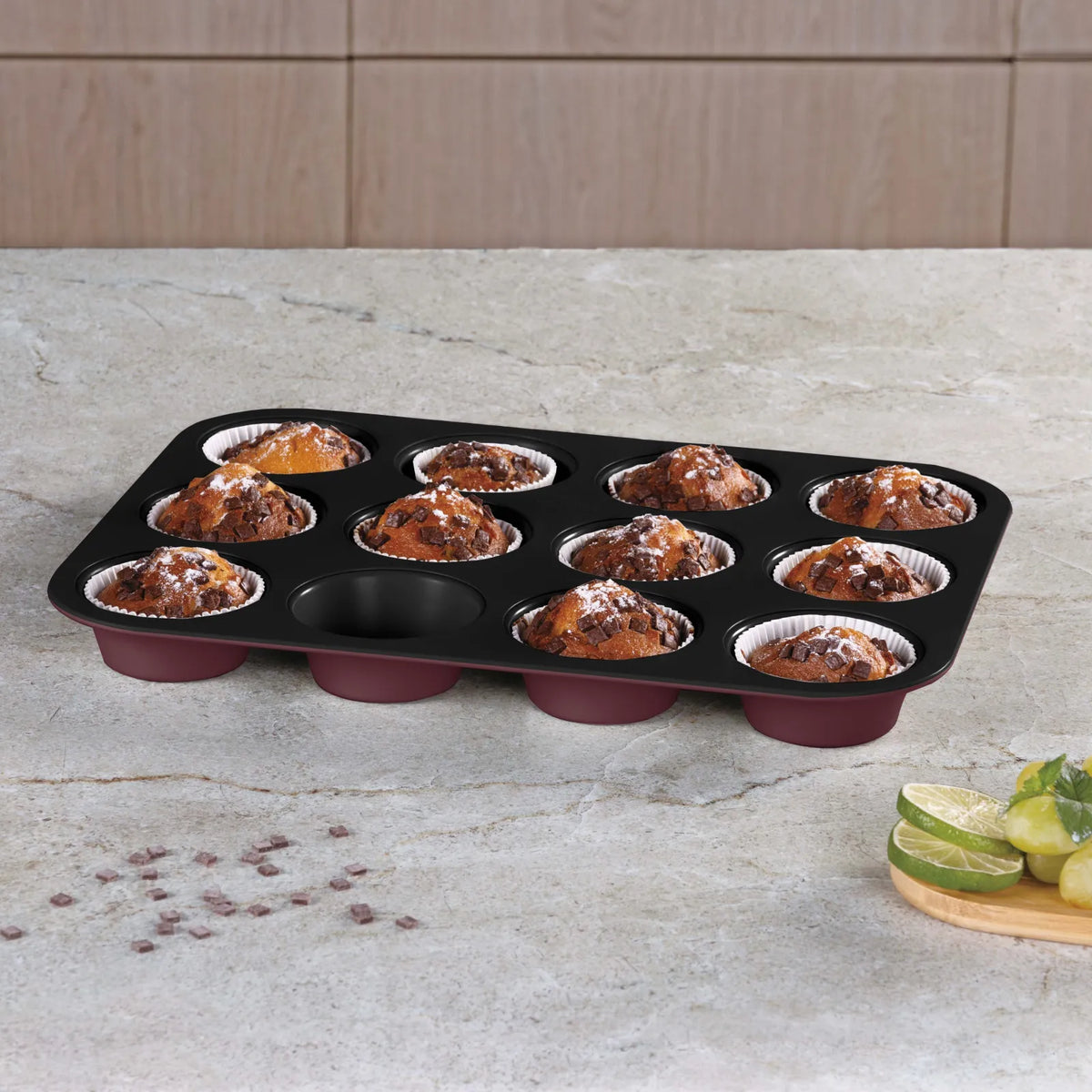Berlinger Haus 12 csészés muffin sütőforma – 8. kép
