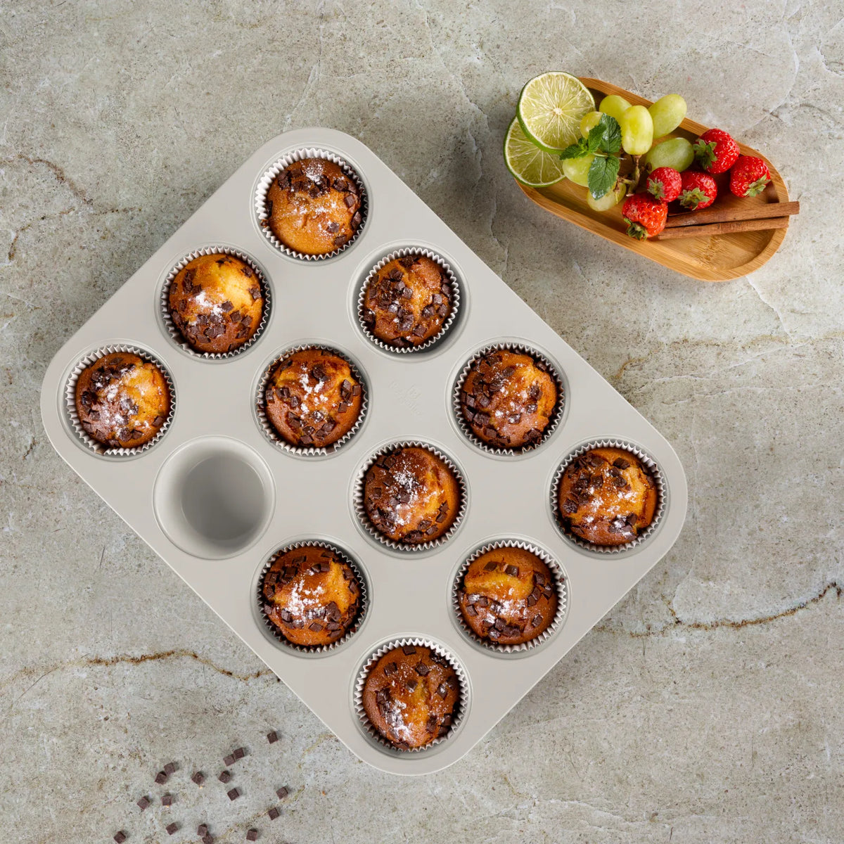 Berlinger Haus 12 csészés muffin sütőforma – 5. kép