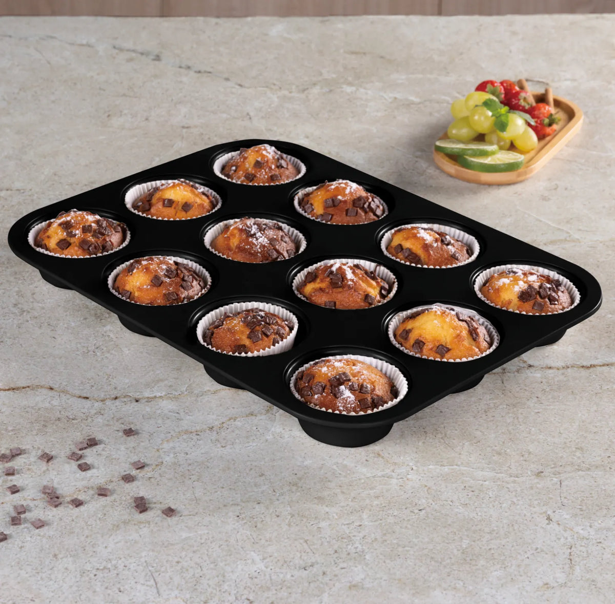 Berlinger Haus 12 csészés muffin sütőforma – 8. kép