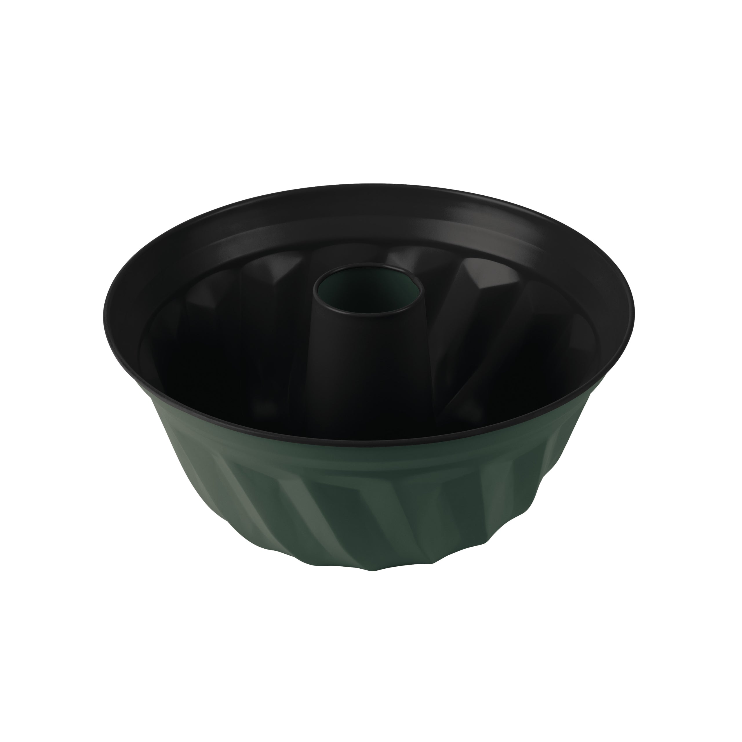 Kuglóf sütőforma 25 cm tapadásmentes matt zöld Berlinger Haus