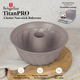 Kuglóf sütőforma tapadásmentes titánPro bevonattal 25 cm Berlinger Haus Taupe szürke