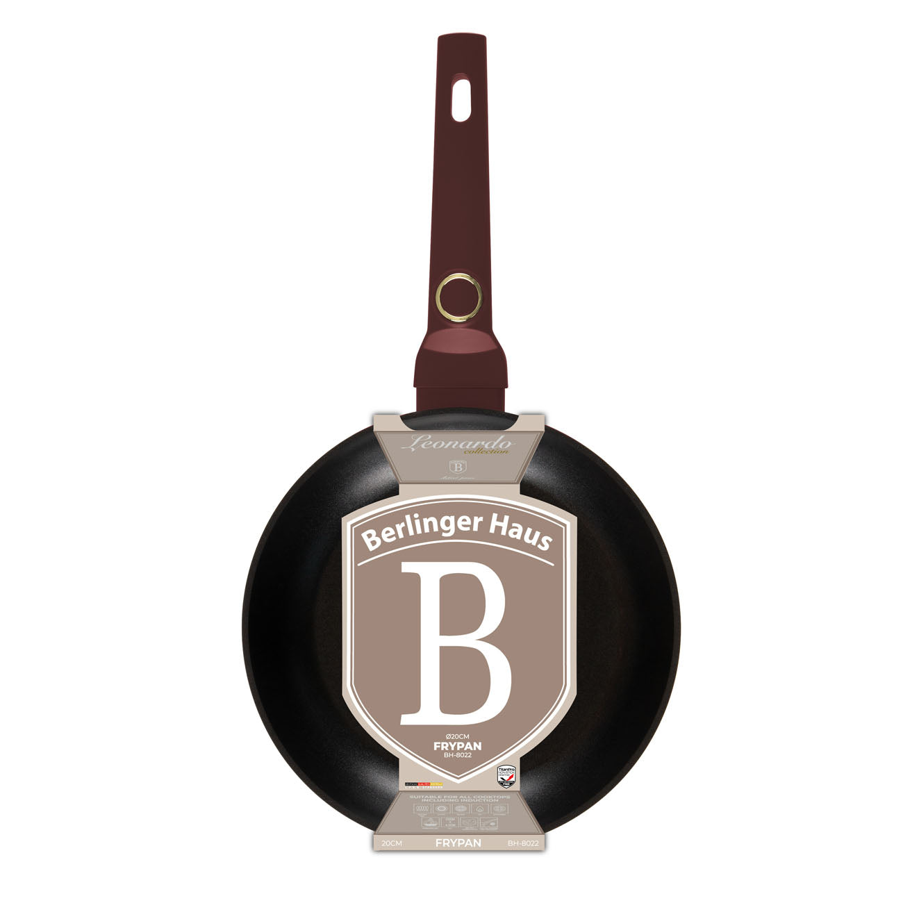 Berlinger Haus Indukciós tapadásmentes Serpenyő 20 cm Leonardo Collection