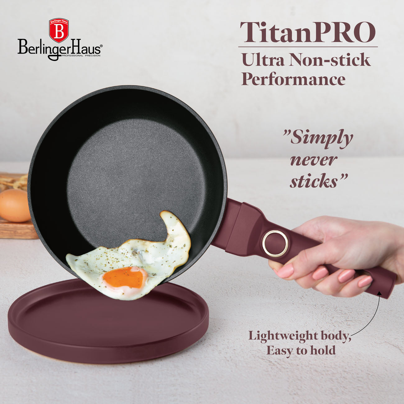 Berlinger Haus Indukciós tapadásmentes Serpenyő 20 cm Leonardo Collection