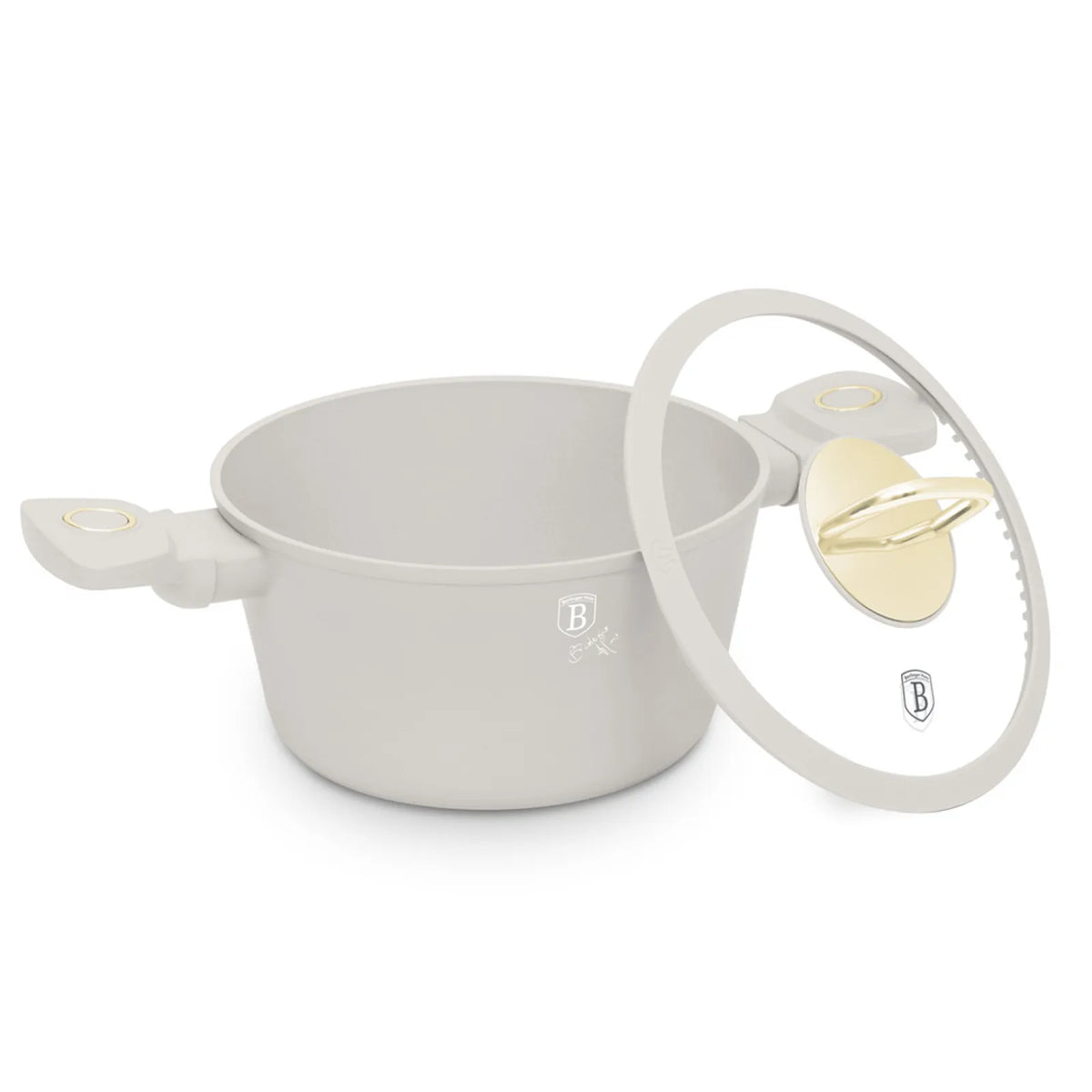 Berlinger Haus Lábas fedővel (2.5 L) – indukciós – Sahara Collection