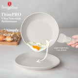 Berlinger Haus 3 részes indukciós serpenyő készlet matt krém Sahara Collection