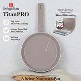 Flip serpenyő 26 cm indukciós tapadásmentes Berlinger Haus Taupe Collection