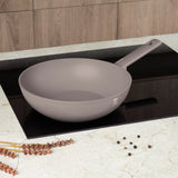 Berlinger Haus indukciós wok serpenyő 28 cm – Taupe Collection