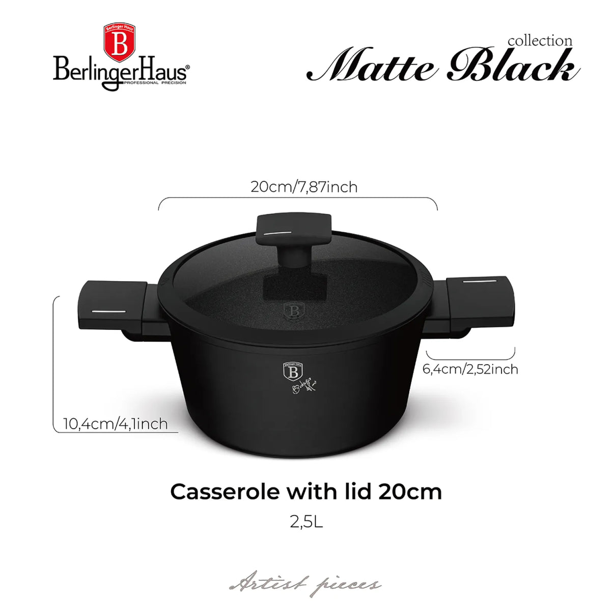 Berlinger Haus Lábas fedővel (2.5 L) – 11. kép