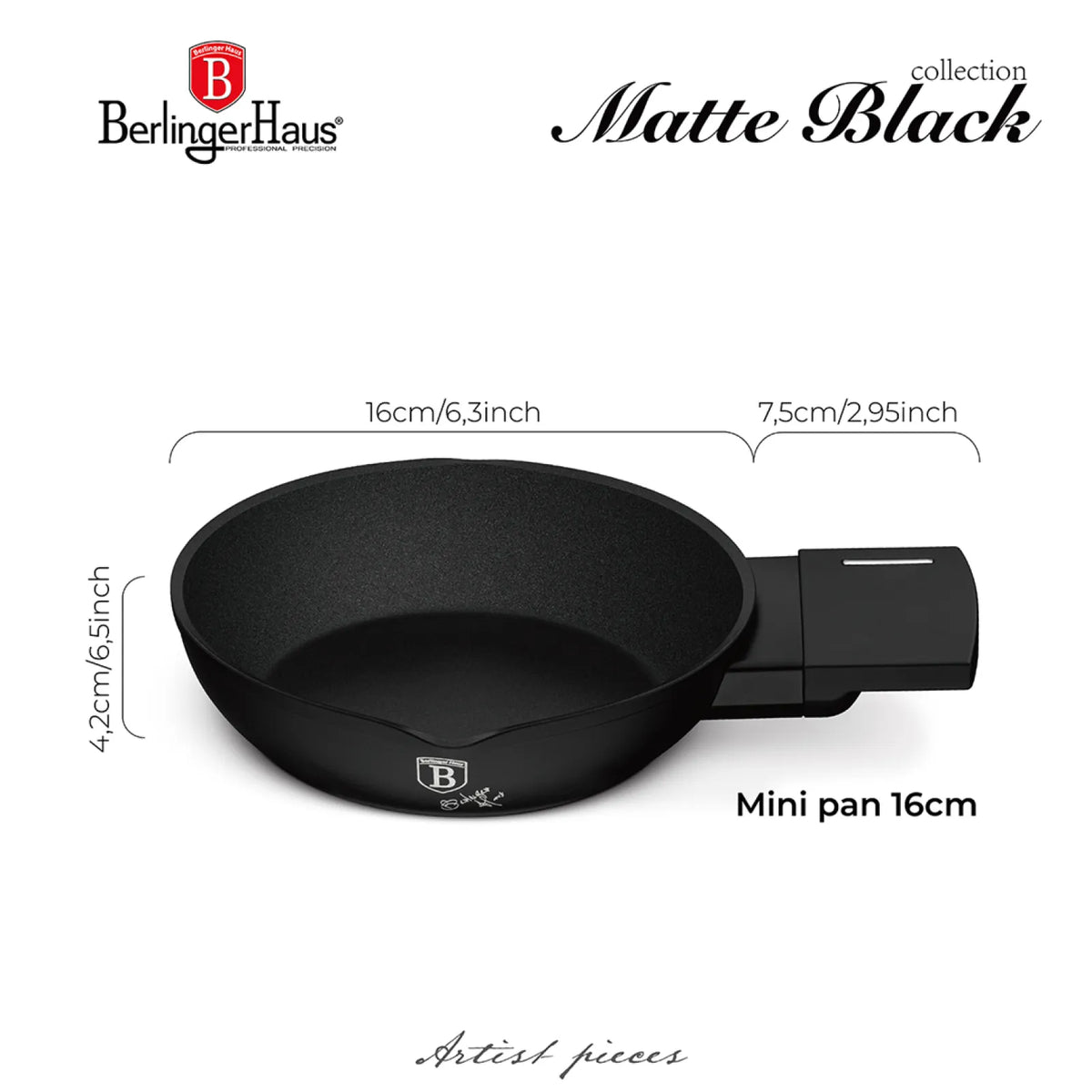 Berlinger Haus Mini serpenyő (16 cm) – 10. kép