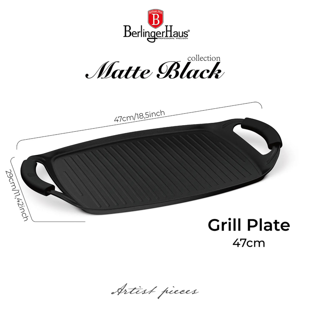 Berlinger Haus Grill sütőlap (47 cm) – 11. kép