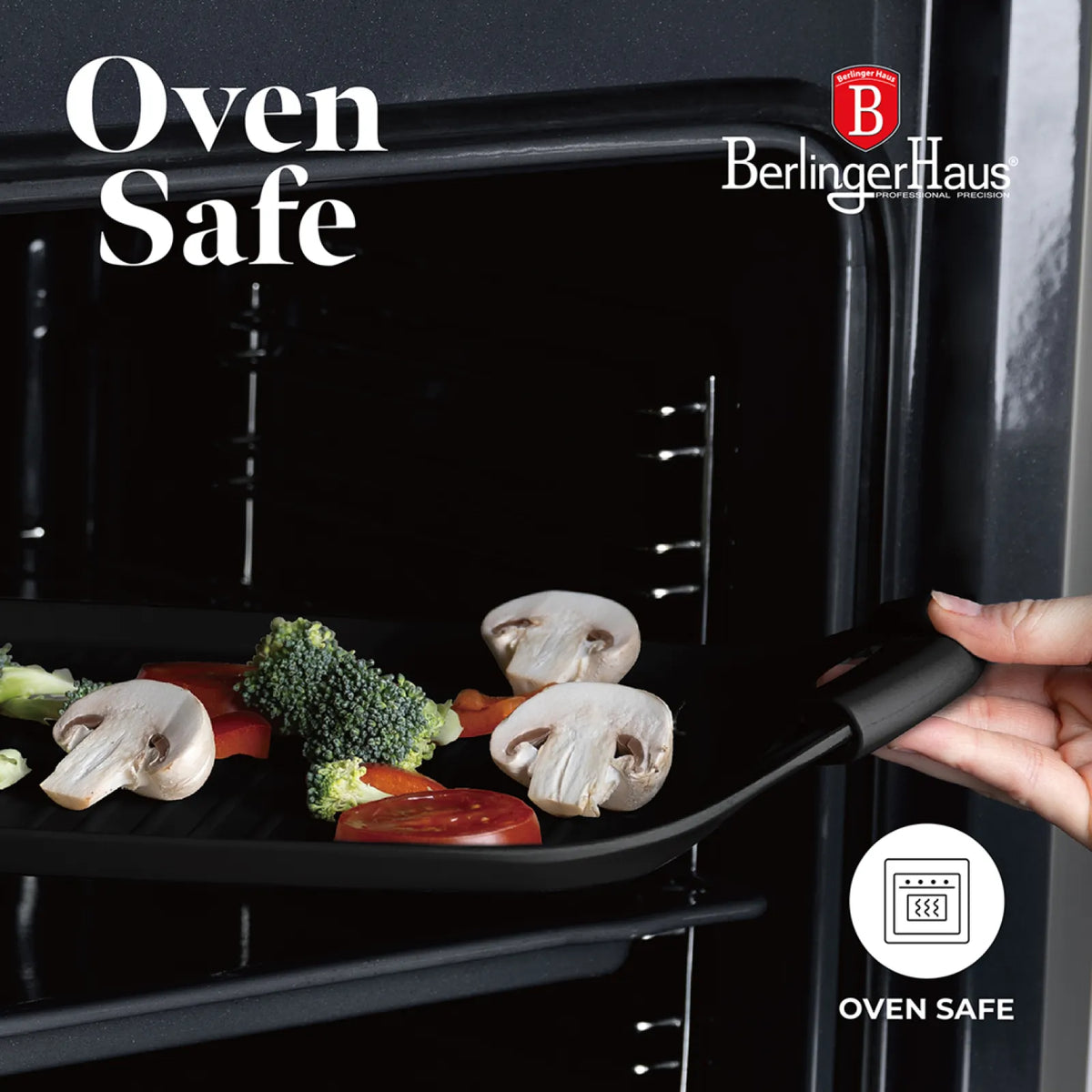 Berlinger Haus Grill sütőlap (47 cm) – 5. kép