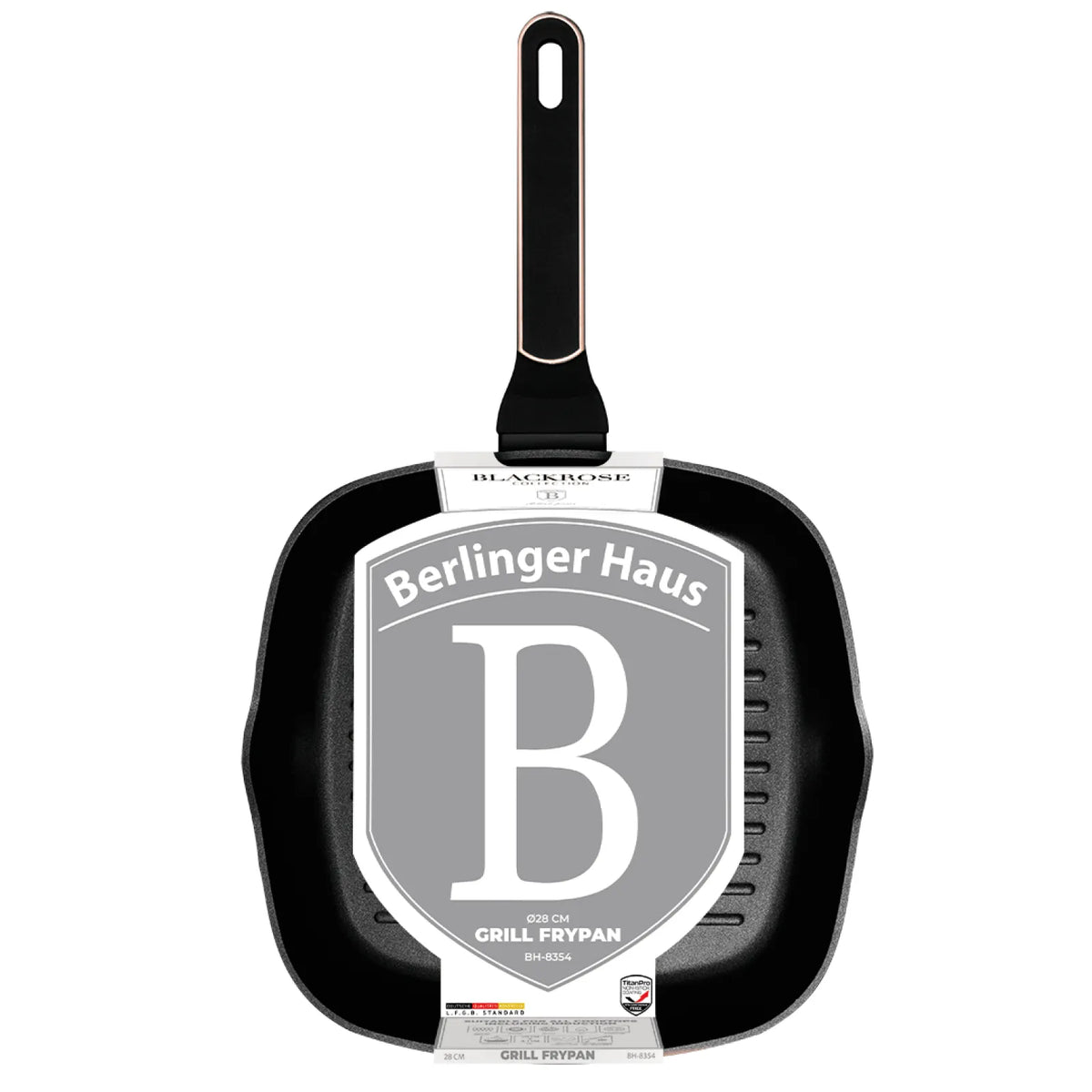 Berlinger Haus Grill serpenyő (28 cm) – 3. kép