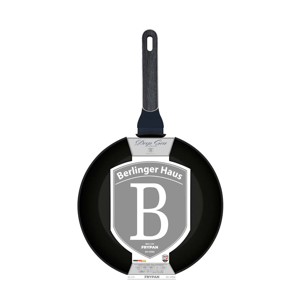 BerlingerHaus tapadásmentes indukciós serpenyő 24 cm matt kék