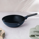BerlingerHaus tapadásmentes indukciós wok serpenyő 28 cm matt kék