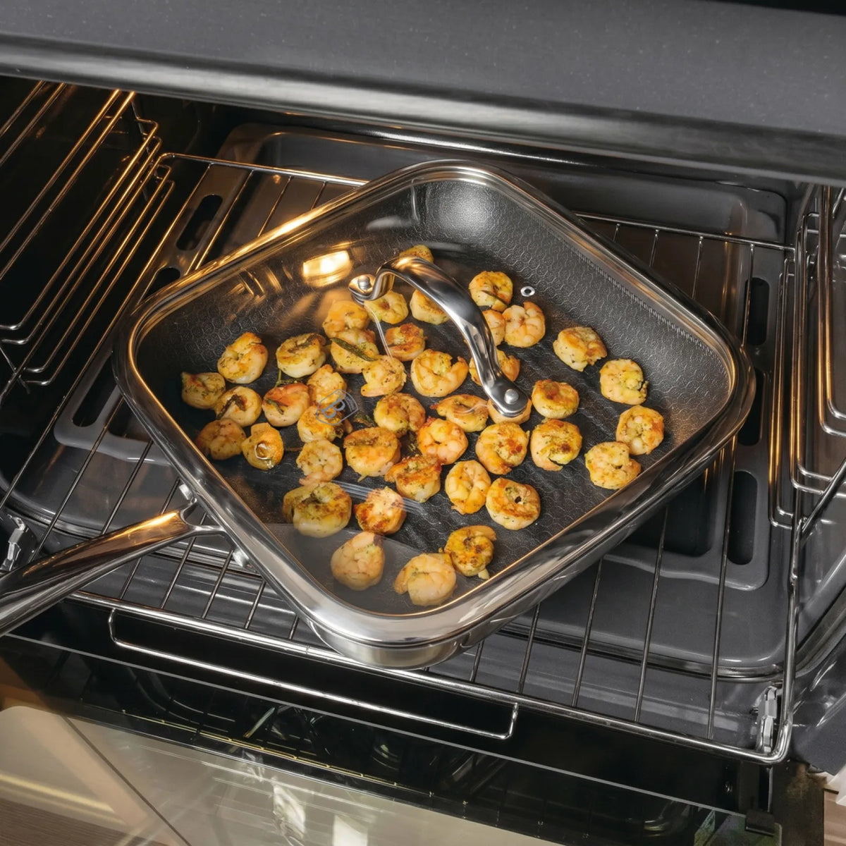 Berlinger Haus Eternal Grill serpenyő fedővel (28 cm) – 3. kép
