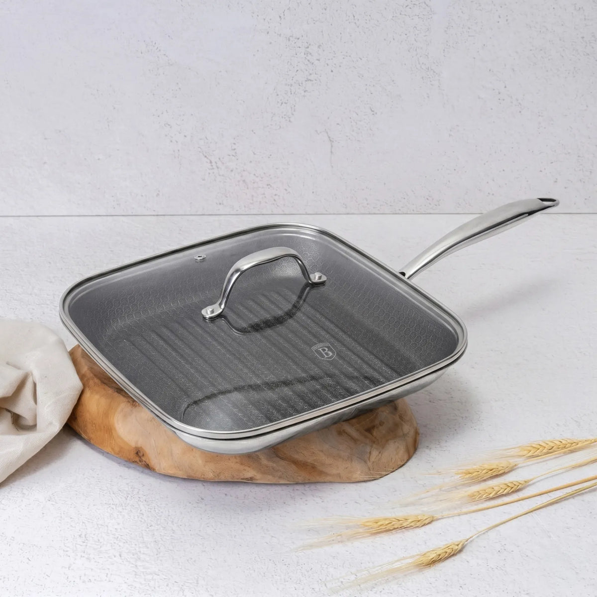 Berlinger Haus Eternal Grill serpenyő fedővel (28 cm) – 10. kép