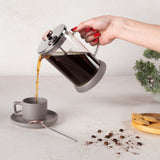Dugattyús kávé és teafőző 800 ml szürke Berlinger Haus