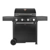 Berlinger Haus Kültéri gáz grill sütő, 4 állásos