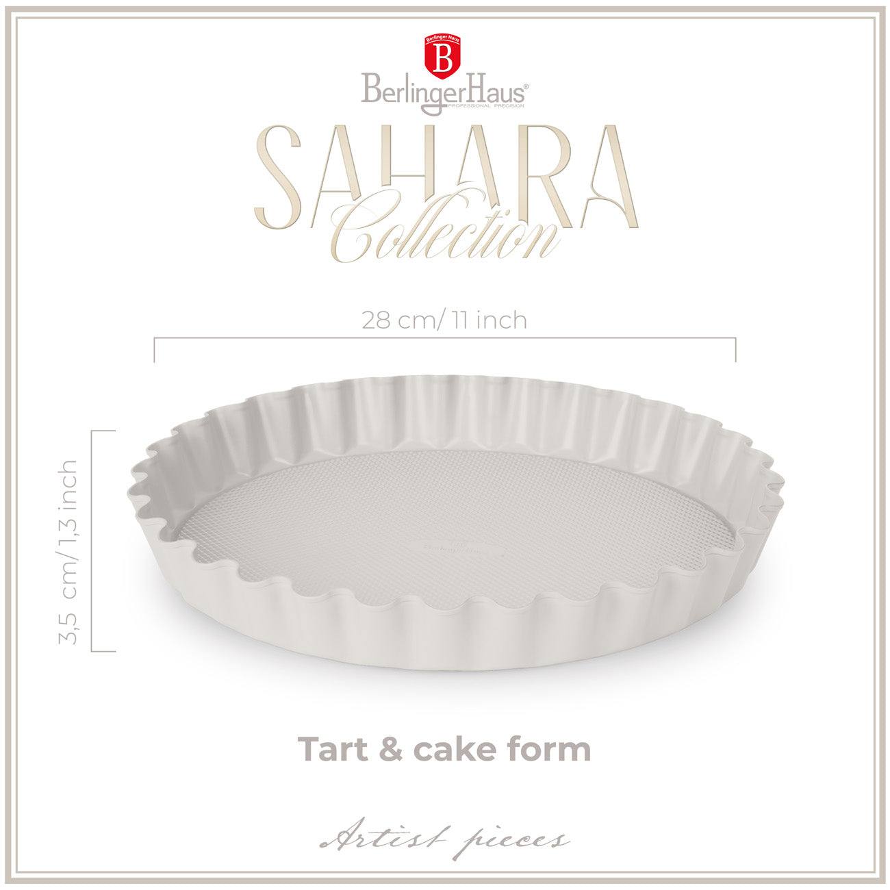 Berlinger Haus tapadásmentes torta / sütemény forma 28 cm Sahara Collection