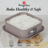 Szögletes tortaforma tapadásmentes titánPro bevonattal 28 cm Berlinger Haus Taupe szürke