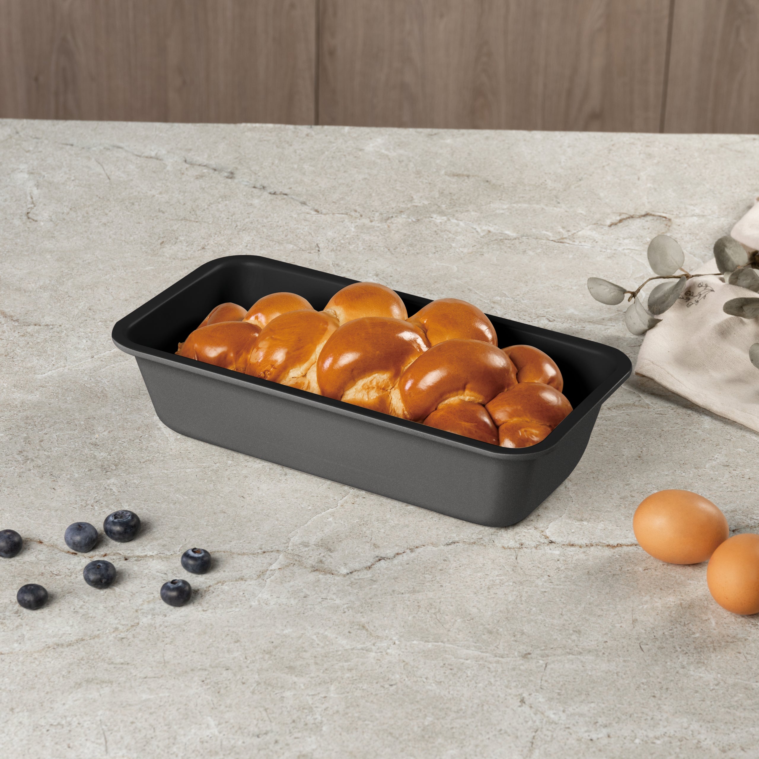Kenyérsütő forma 32 cm tapadásmentes Antracit Collection Berlinger Haus