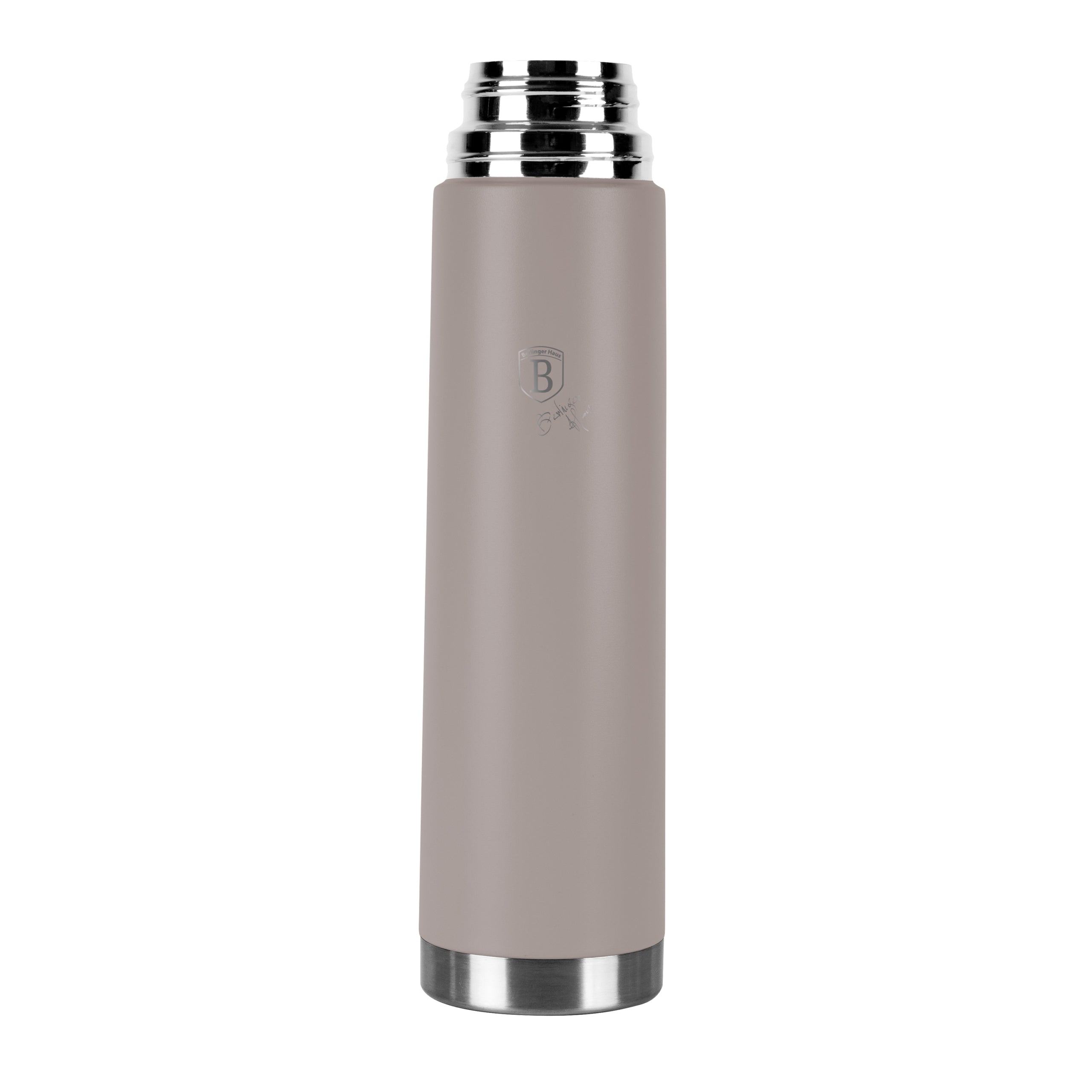 Termosz hőtartó dupla falú 1000 ml szürke / púder Berlinger Haus