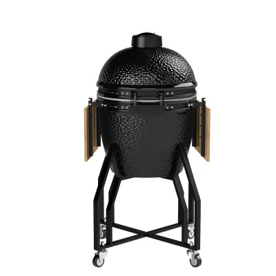 Berlinger Haus XL Kamado grill magas állvánnyal és oldalsó polcokkal