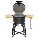 Berlinger Haus XL Kamado grill magas állvánnyal és oldalsó polcokkal – 4. kép