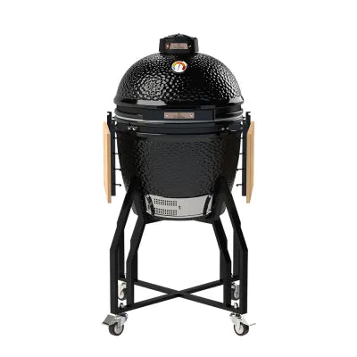 Berlinger Haus XL Kamado grill magas állvánnyal és oldalsó polcokkal – 7. kép