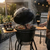 Berlinger Haus XL Kamado grill magas állvánnyal és oldalsó polcokkal – 9. kép