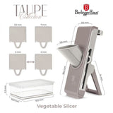 zöldségszeletelő tárolódobozzal - Taupe Berlinger Haus