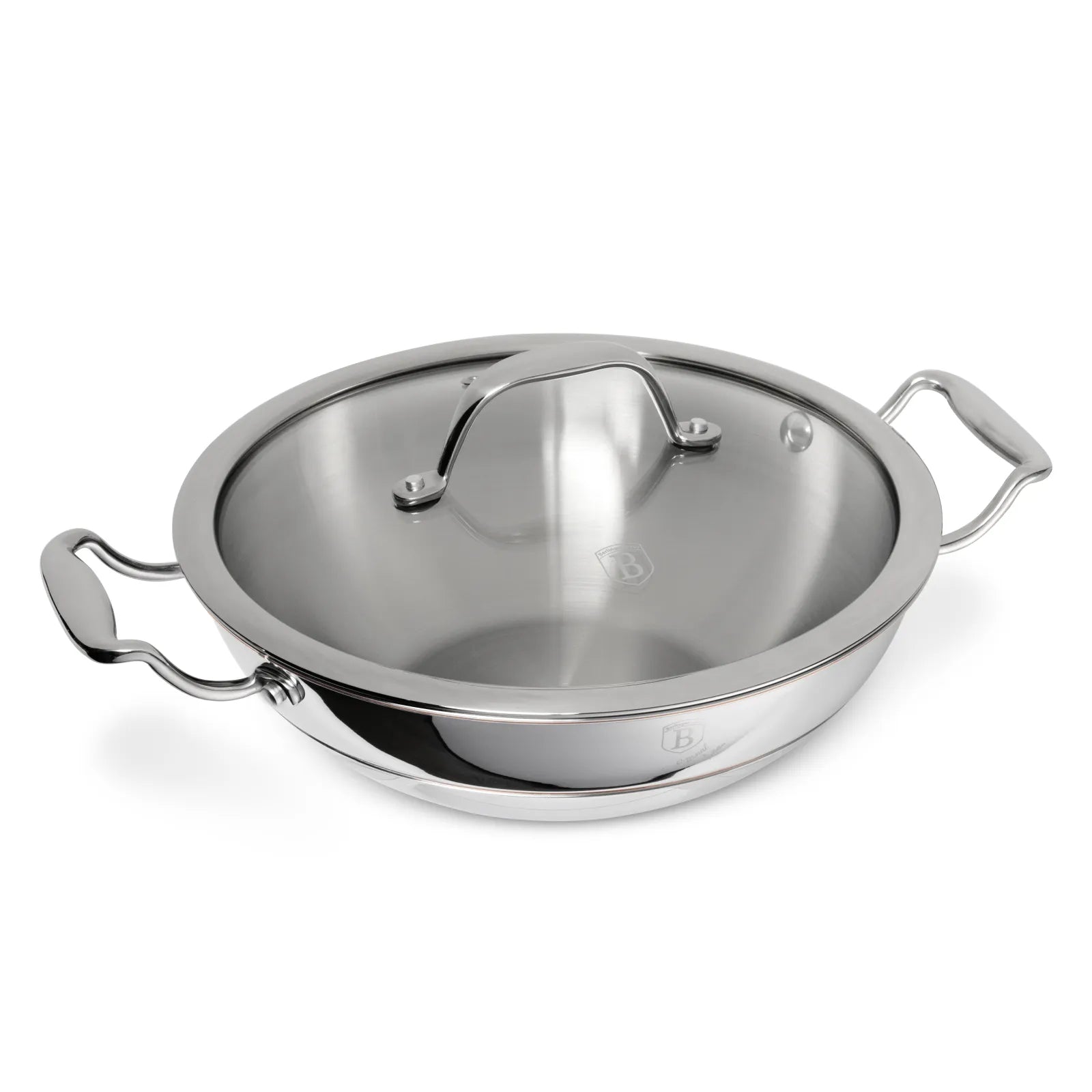 Berlinger Haus professzionális indukciós wok fedővel 24 cm – Copper Touch Collection