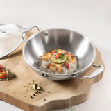 Berlinger Haus professzionális indukciós wok fedővel 24 cm – Copper Touch Collection