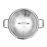 Berlinger Haus professzionális indukciós wok fedővel 28 cm – Copper Touch Collection