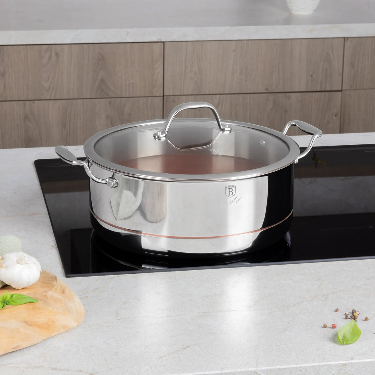 Berlinger Haus Professzionális Lábas fedővel (6.3 L) – 14. kép