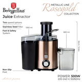 Berlinger Haus Gyümölcsfacsaró gép (500 W) – Outlet Collection