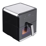 AirFryer átlátszó ablakkal 7.5 literes 1700 W Berlinger Haus Matte Black