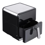AirFryer átlátszó ablakkal 7.5 literes 1700 W Berlinger Haus Matte Black