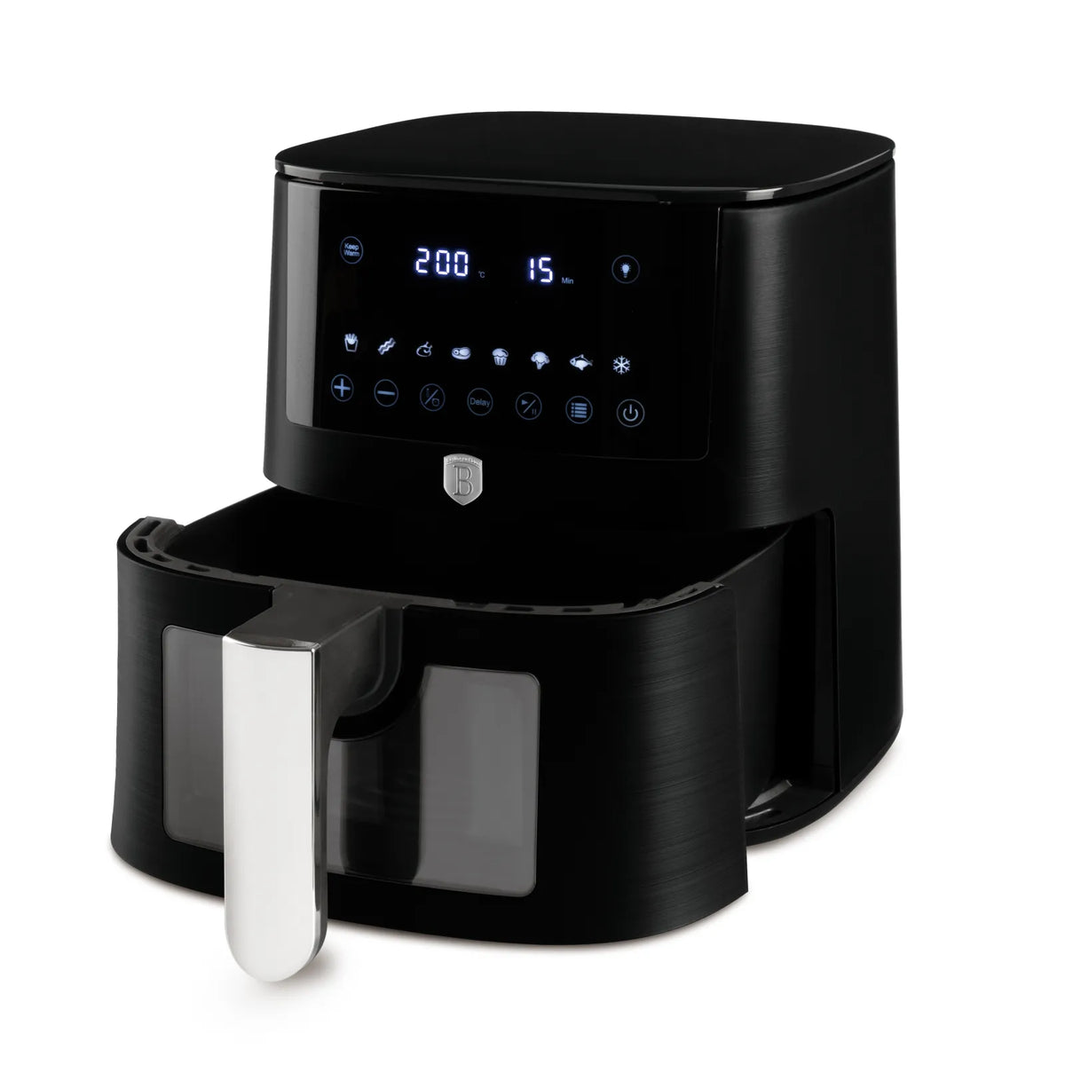 Berlinger Haus AirFryer átlátszó ablakkal (5 L) – 2. kép